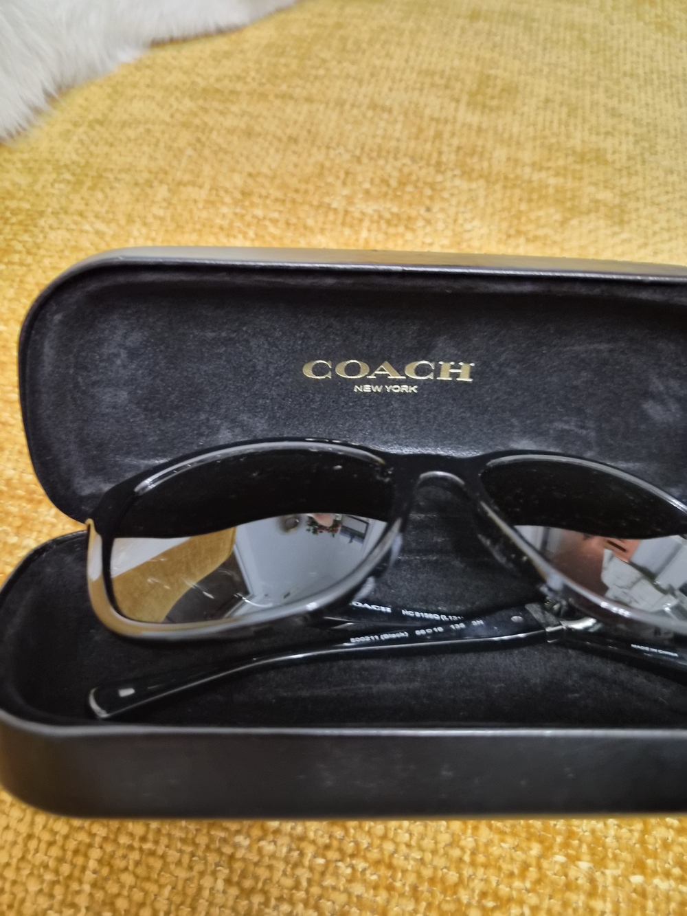 Coach Black Women's Sunglasses with Branded Case